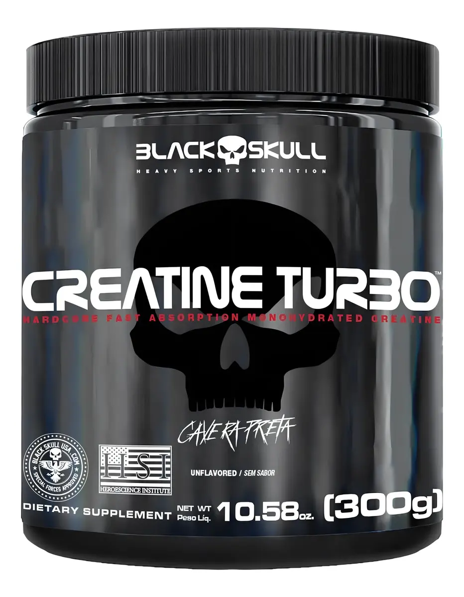 Creatina Black Skull Turbo (300g)