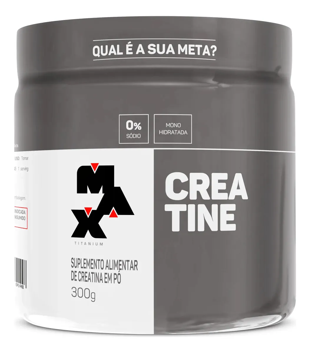 Creatina Max Titanium 100% Pura (300g)